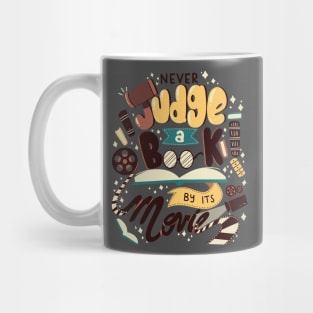 Never Judge a Book Mug